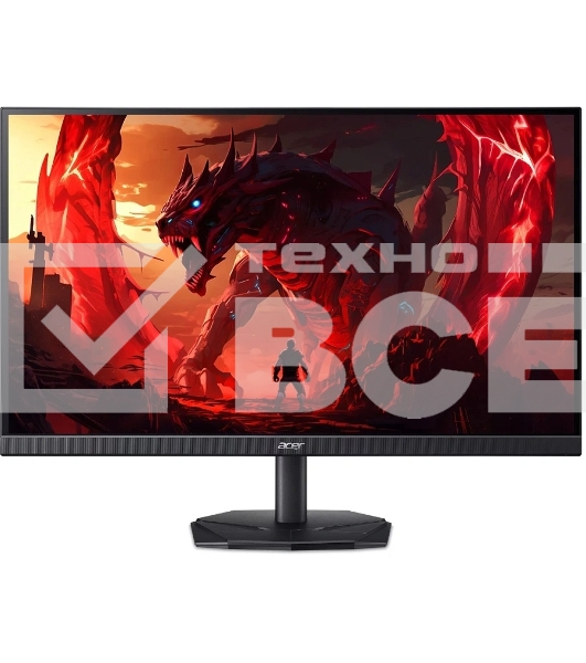 Монитор 23.8' Acer KG241YX1bmiipx IPS 1920x1080, 200 Гц, 1 мс, 16:9, 250 кд/м², 1xHDMI, 1xDP, динамики, черный
