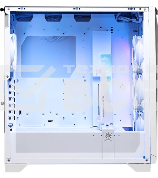 Компьютерный корпус MSI MPG GUNGNIR 300R AIRFLOW White, Midi Tower, EATX,2xUSB 3.2 Gen 1, 1xUSB 3.2 Gen2 Type-C,4x120мм PWM ARGb Fan, ARGb+PWM Control Board, Tempered Glass Window