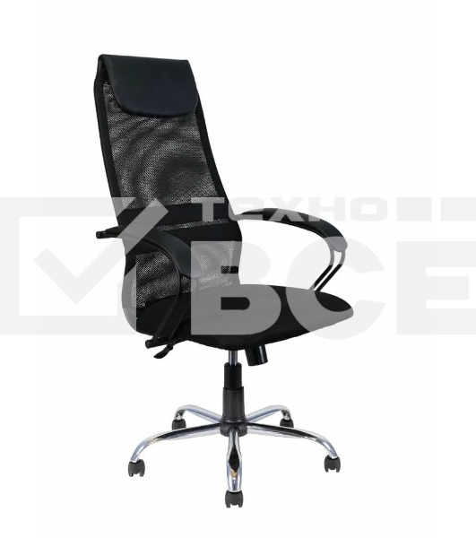 Компьютерное кресло ЯРКРЕСЛА Кр76 Х ТГ ПЛАСТ TW черный