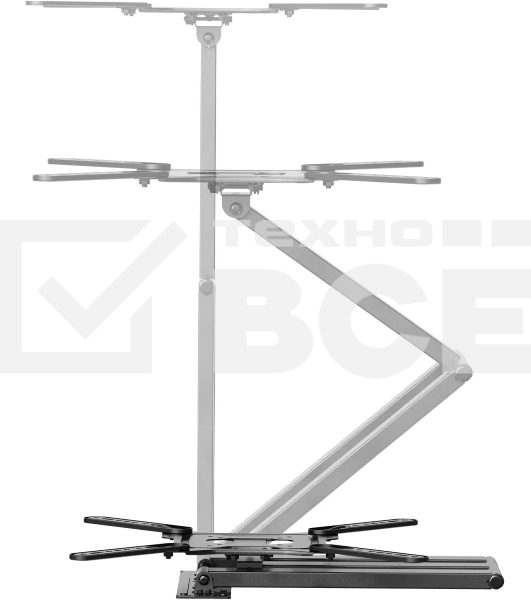 Кронштейн для телевизора Ultramounts UM960 черный 23'-65' макс.35кг настенный поворот и наклон