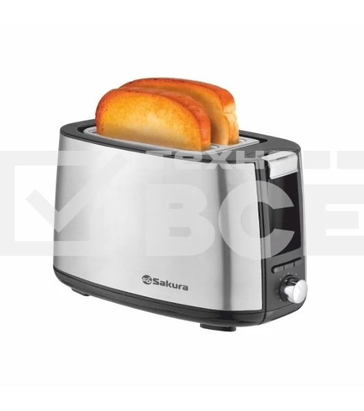 Тостер Sakura SA-7611S Elegant 750 Вт, сталь