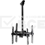 Кронштейн для телевизора Arm Media LCD-1850 черный, 26'-65' макс. 90 кг, потолочный, поворот и наклон, фото10