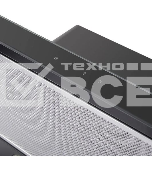 Вытяжка встраиваемая Maunfeld Ouse Touch Glass 60 черный, 60 см, 750 куб. м/ч, 48 дБ