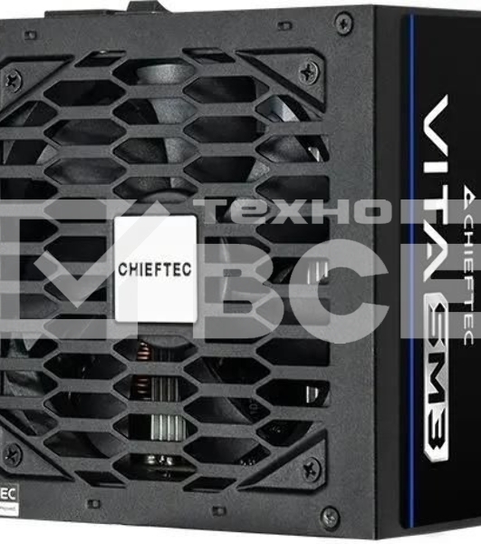 Блок питания Chieftec Vita SM3 BPX-850-C (ATX 3.1, 850W, 80 PLUS BRONZE, Active PFC, 120мм fan, Semi-modular Cable Management) Retail