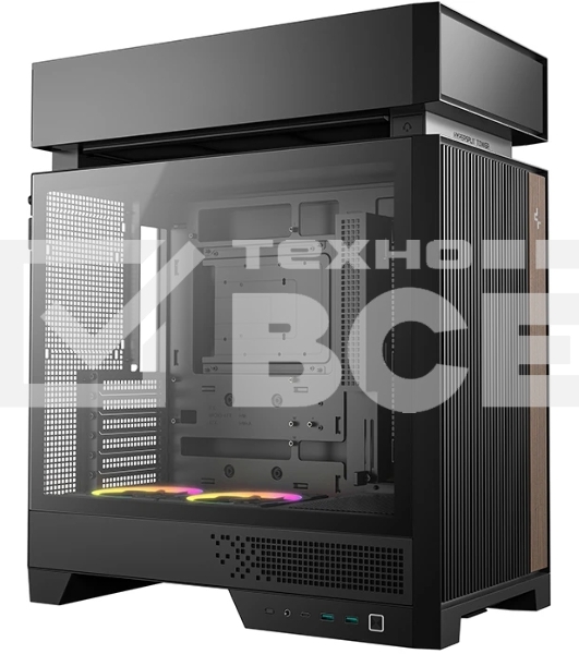 Корпус DeepCool CL660, Midi-Tower, чёрный, 2 x 120 мм