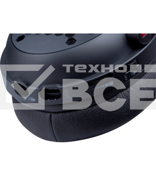 Гарнитура Redragon Diomedes чёрный/красный, проводная, USB / mini jack 3.5 мм