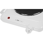 Плита настольная электрическая Clatronic EKP 3582 белый, 1.5 кВт, ТЭН, конфорки - 1, эмаль, поворотные переключатели, фото9