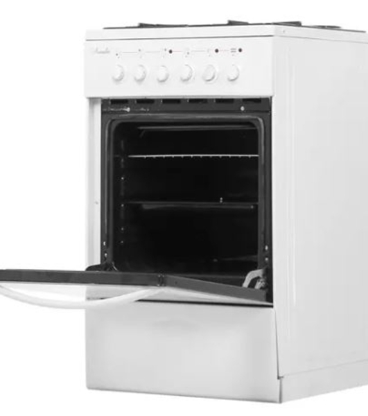 Комбинированная плита Лысьва ЭГ 1/3г01 МС-2у бел,стек крышк