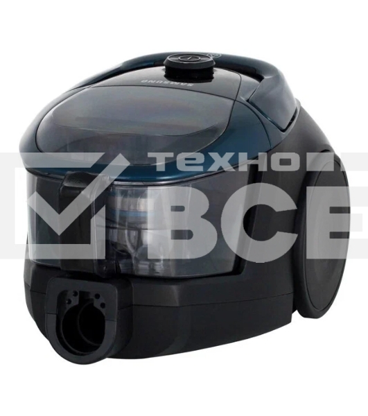 Пылесос Samsung VC18M3120VB синий, 380/1800 Вт, уборка сухая, пылесборник контейнер 2 л