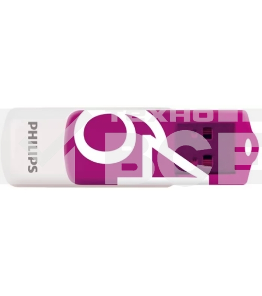 Флеш диск 64GB PHILIPS VIVID2.0 64GB, USB 2.0