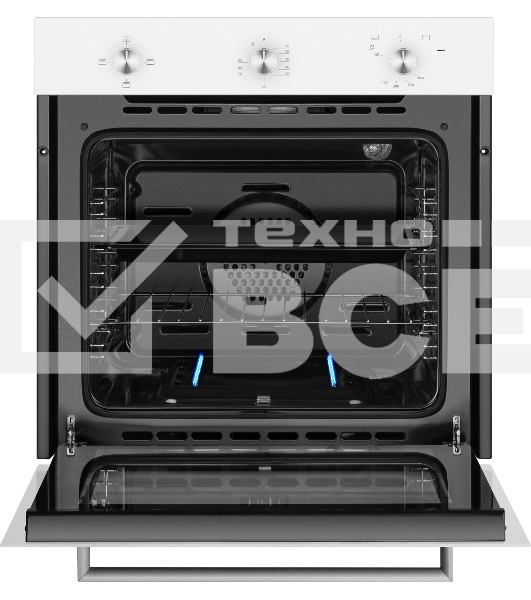 Духовой шкаф Weissgauff WGO 702 White Glass
