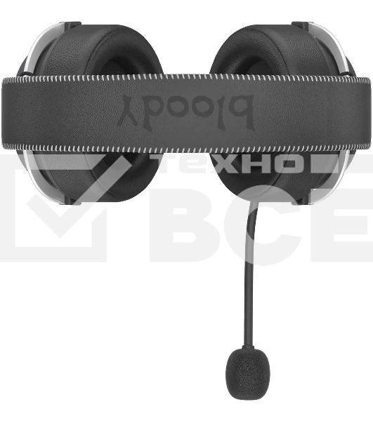Наушники с микрофоном A4Tech Bloody MR590 Sports черный 1.5м мониторные BT/Radio/3.5mm оголовье (MR590 + WIRED/SPORT BLACK)