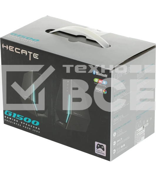 Колонки Edifier G1500 2.0 черный 5Вт BT