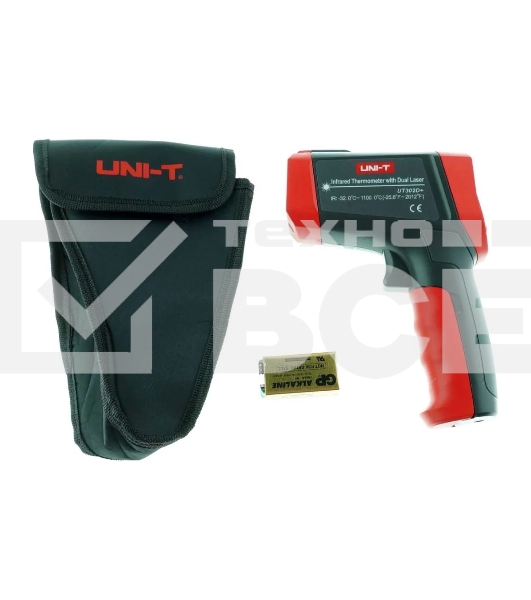 Инфракрасный термометр UT302D+ , -32С~ 1100С