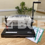 Переплетчик Office Kit B2125N A4/перф.23л.сшив/макс.500л./пластик.пруж. (4.5-51мм), фото3