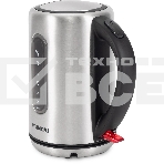 Чайник электрический Hyundai HYK-S9909 1.7л. 2200Вт серебристый матовый/черный корпус: металл, фото5