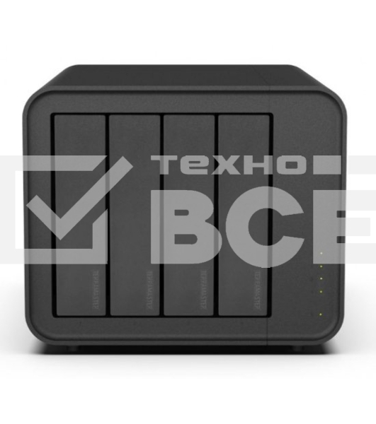 Сетевое хранилище TerraMaster D4-320 DAS tower/JBOD,RAID0,1/up to 4 SATA(3,5' or 2,5')/1xUSB3.1 Type-C gen2/1xPS/1YW