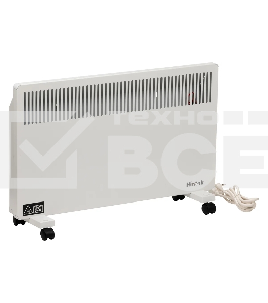 Конвектор HINTEK Standart 2000 04.05.01.214597 белый, 2000 Вт, 25 м2, термостат