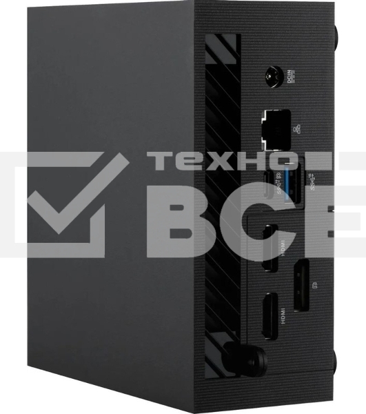 Компьютер платформа для ПК Asus MINI PC BAREBONE Ultra-compact Intel Core i7-13700H Processor, 35W TDP, Iris Xe Graphics, 2xDDR5 SO-DIMM (Max.32GBx2), 1xM.2 2280 PCIe Gen4x4 (support 256GB-2TB), 1x2.5