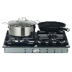 Газовая варочная панель Hotpoint HGS 62F/BK, независимая, черный, фото4
