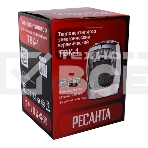 Тепловентилятор Ресанта ТВК-1, серебристый, 900/1800 Вт, 18 м2, термостат 67/2/3, фото6