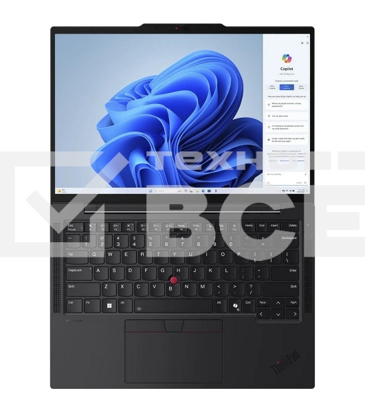 Ноутбук Lenovo ThinkPad T14s G5 черный Intel Core Ultra 7 155U/16Gb/SSD1Tb/14