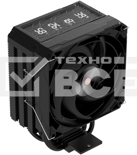 Кулер для процессора ALSEYE Q120S Plus AS.01.11.0005 черный 120мм алюминий+медь 3000rpm 45db 4-pin 200W 161мм