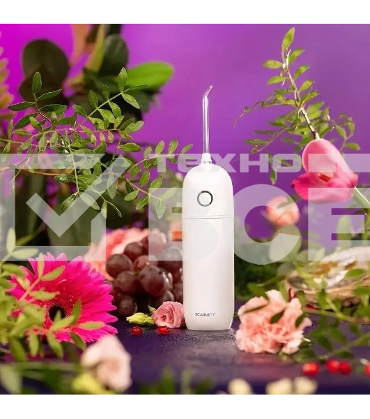 Ирригатор Scarlett SC-WF03 портатив. белый