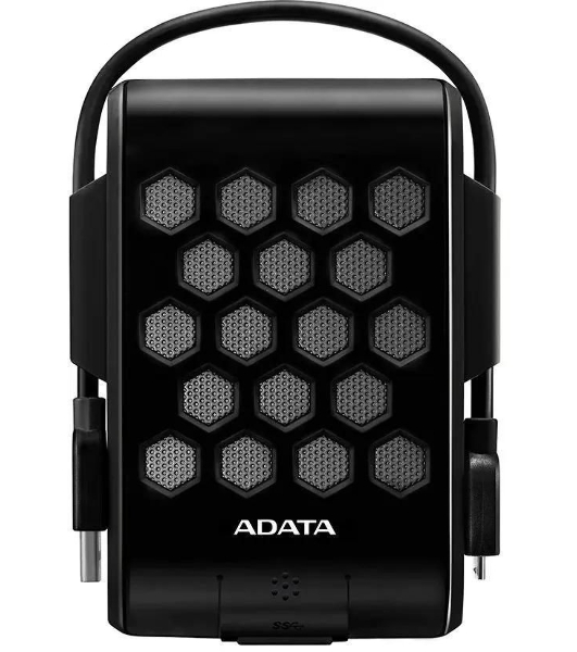 Внешний HDD ADATA HD720, 2Tb 2,5', USB 3.1, прорезиненный, черный