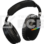 Беспроводные/проводные наушники SOUNDMAX SM-HP2200B черный, накладные, Bluetooth + проводной, до 8 ч, фото 1