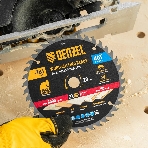 Пильный диск по дереву Denzel ф185 х 20 мм, 40 зубьев 733317, фото9