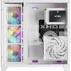 Компьютерный корпус AeroCool / Formula V Line Crystal Z6 White, ATX, Left & Front & Bevel side Tempered Glass, TYPE-C*1, USB3.0*2, фото3