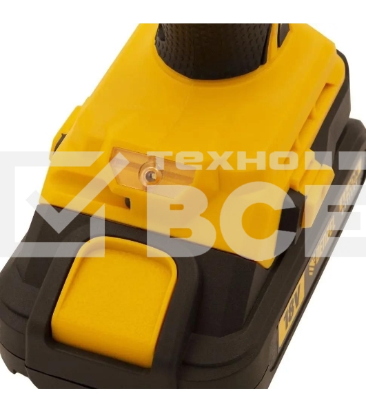 Дрель-шуруповерт аккумуляторная Denzel BLDL-IB-18-02, 18В, 2 АКБ, Кейс