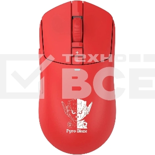 Мышь беспроводная/проводная A4Tech Bloody R72 Pro красный, 26000 dpi, радиоканал, USB/USB-C, кнопки - 7