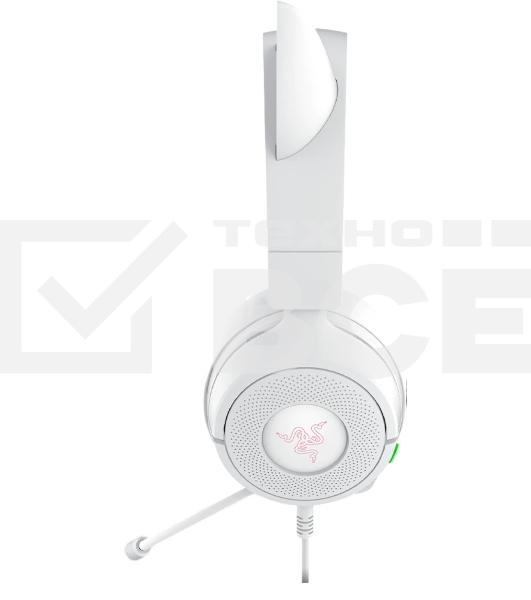 Гарнитура Razer Kraken Kitty V3 X белый, проводная, 3.5 мм
