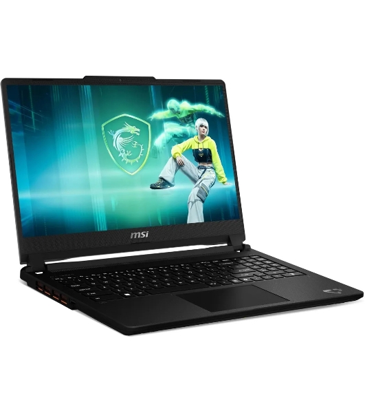 Ноутбук MSI Cyborg 15 Max C2WG-227XRU Core 7 240H 16Gb SSD512Gb NVIDIA GeForce RTX 5070 8Gb 15.6' IPS FHD (1920x1080) FreeDOS grey WiFi BT Cam (9S7-15T111-227)