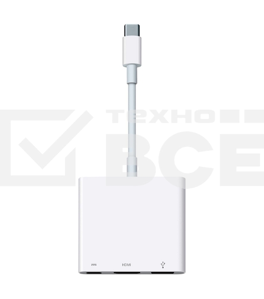 Многопортовый адаптер Apple USB-C Digital AV Multiport Adapter
