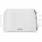 Тостер Vitek VT-1582 W белый  (белый, 750 Вт, 2 отделения, механическое управление), фото2