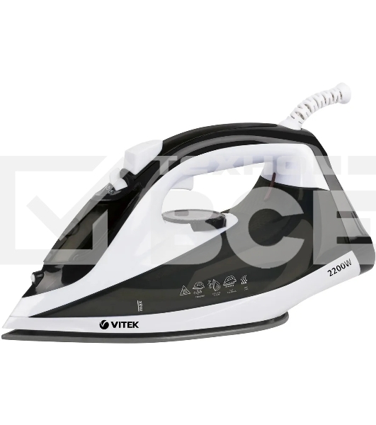 Утюг Vitek Metropolis VT-1267 2200Вт черный/белый