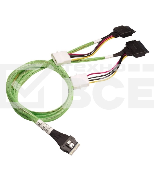 Кабель ACD-60005-ZC Slimline SASx8 (SFF8654) -to- 2x U.2 Direct, 1M, (аналог Broadcom 05-60005-00) {80}