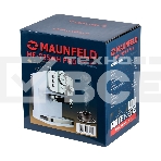 Кофеварка рожковая Maunfeld MF-735WH PRO белый, исп. кофе - молотый, 1.25 л, 1100 Вт, 15 Бар, фото2