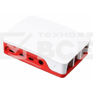 Корпус Raspberry Pi 4, Official Raspberry Pi 4 Cases, RED/WHITE