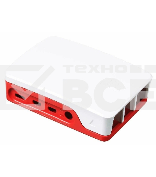 Корпус Raspberry Pi 4, Official Raspberry Pi 4 Cases, RED/WHITE