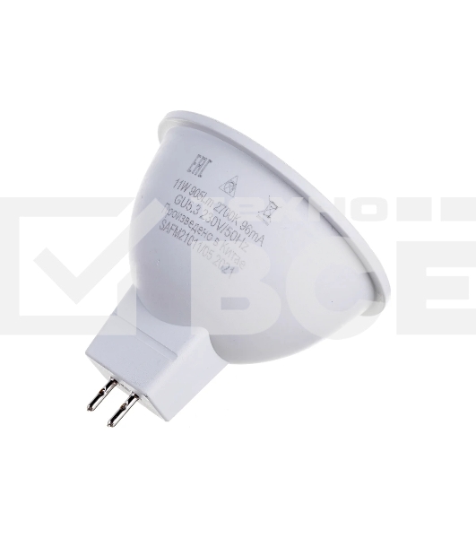 Лампа светодиодная SAFFIT SBMR1611 (55151) 11 вт 230в GU5.3 теплый