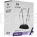 Телевизионная антенна Harper ADVB-2111 (комнатная, пассивная;DVB-T2; VHF / UHF (174–230 MHz, 470-862 MHz); 20 dB; 75; 3dB; 1 м), фото4