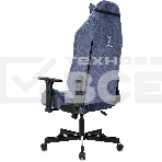 Кресло игровое Knight N1 Fabric синий Light-27 с подголов. крестовина металл, фото40