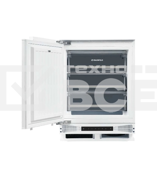 Морозильная камера встраиваемая Maunfeld MBFR88SWGR Inverter белый, 95 л, 3 ящика