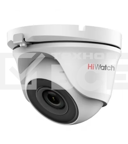 Камера видеонаблюдения HiWatch DS-T203(B) 2.8-2.8мм HD-CVI HD-TVI цветная корп.:белый