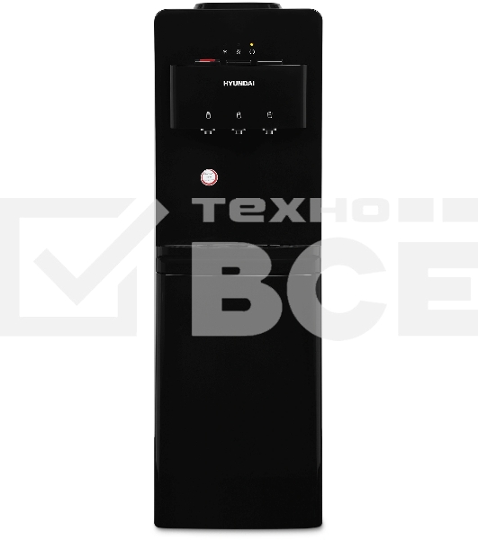Кулер Hyundai H-WD2155E напольный электронный черный