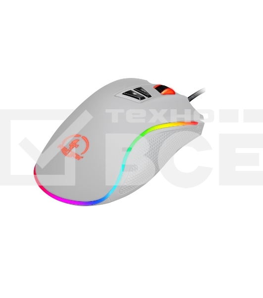 Мышь проводная Jet.A Panteon PS88 белый, 6200 dpi, USB, кнопки - 9